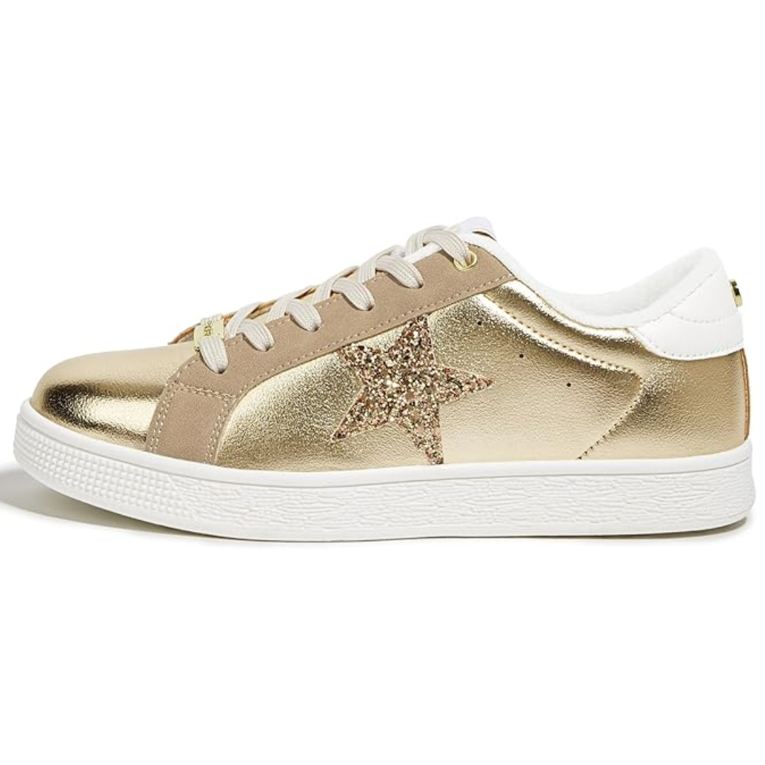 Sprankelende ster glitter sneakers