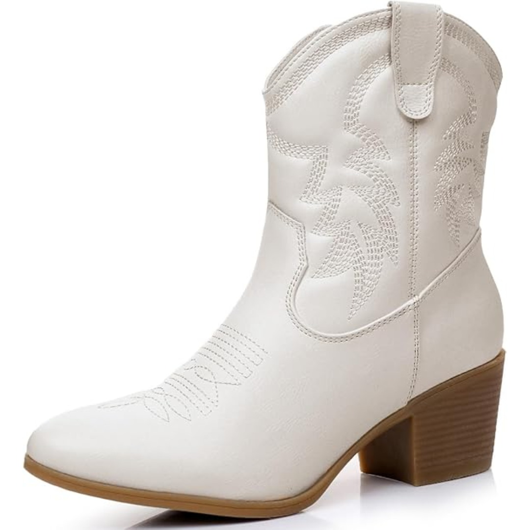 Half hoge cowgirl laarzen