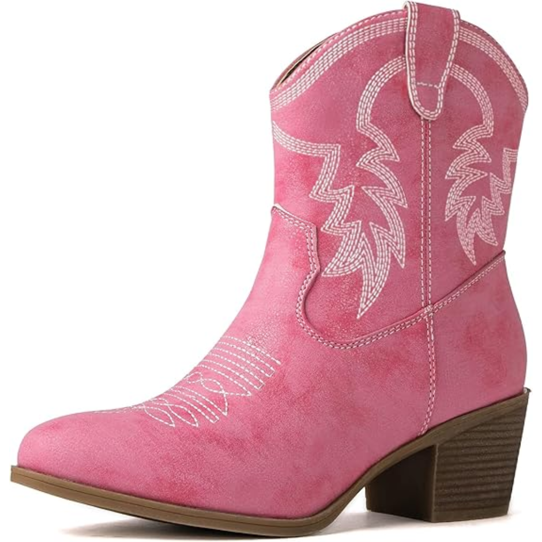 Half hoge cowgirl laarzen