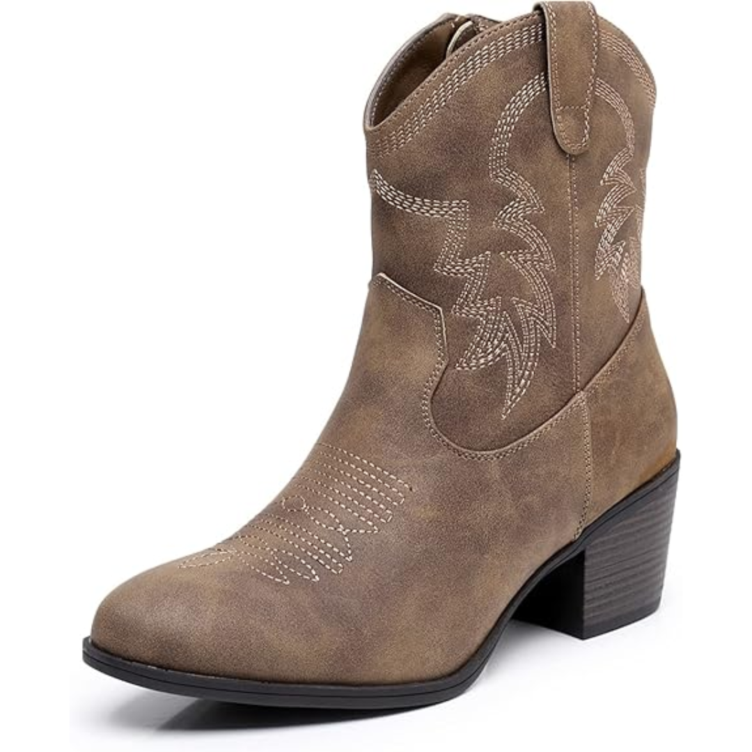 Half hoge cowgirl laarzen