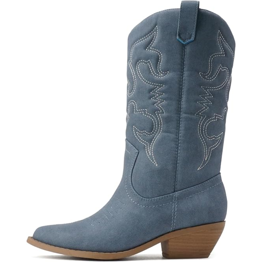 Western puntige cowboylaarzen