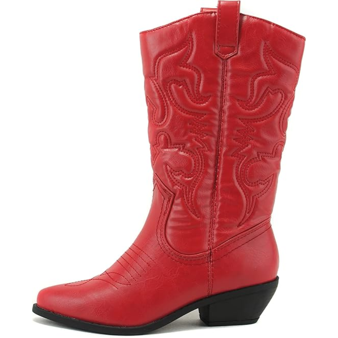 Western puntige cowboylaarzen
