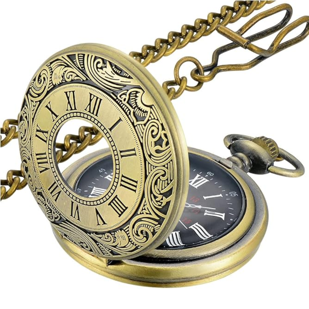 Tijdloze vintage zakhorloge