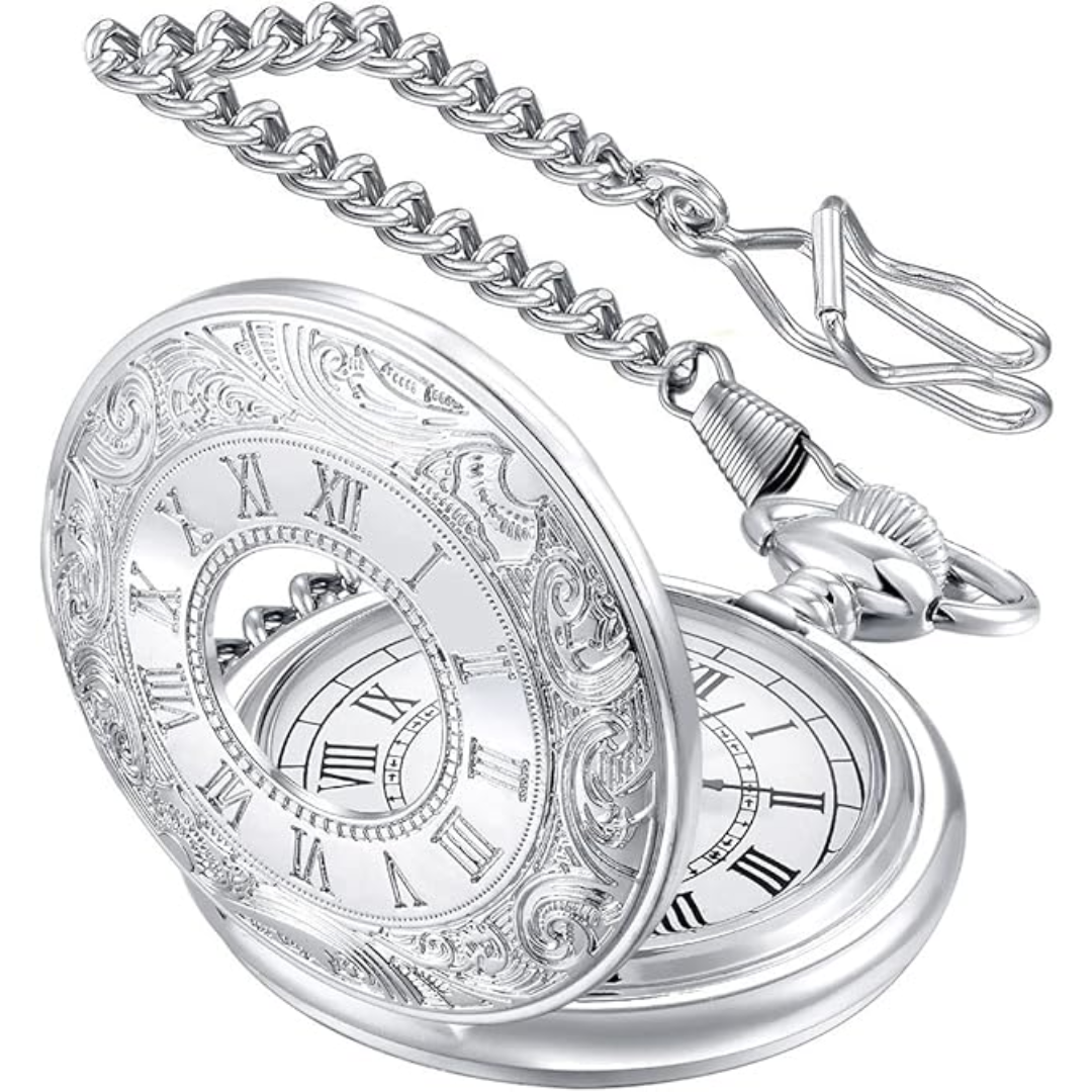Tijdloze vintage zakhorloge