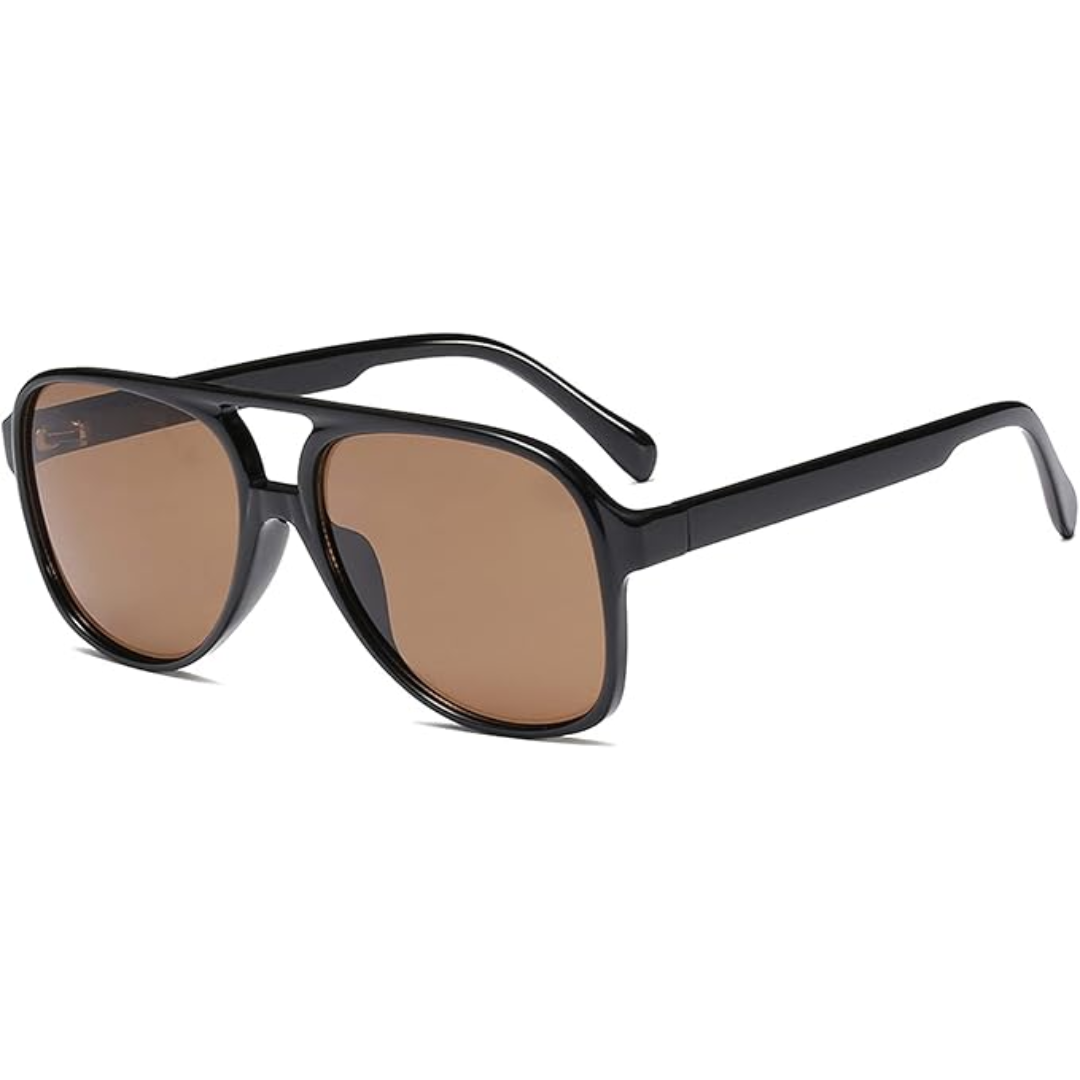 Retro aviator zonnebril