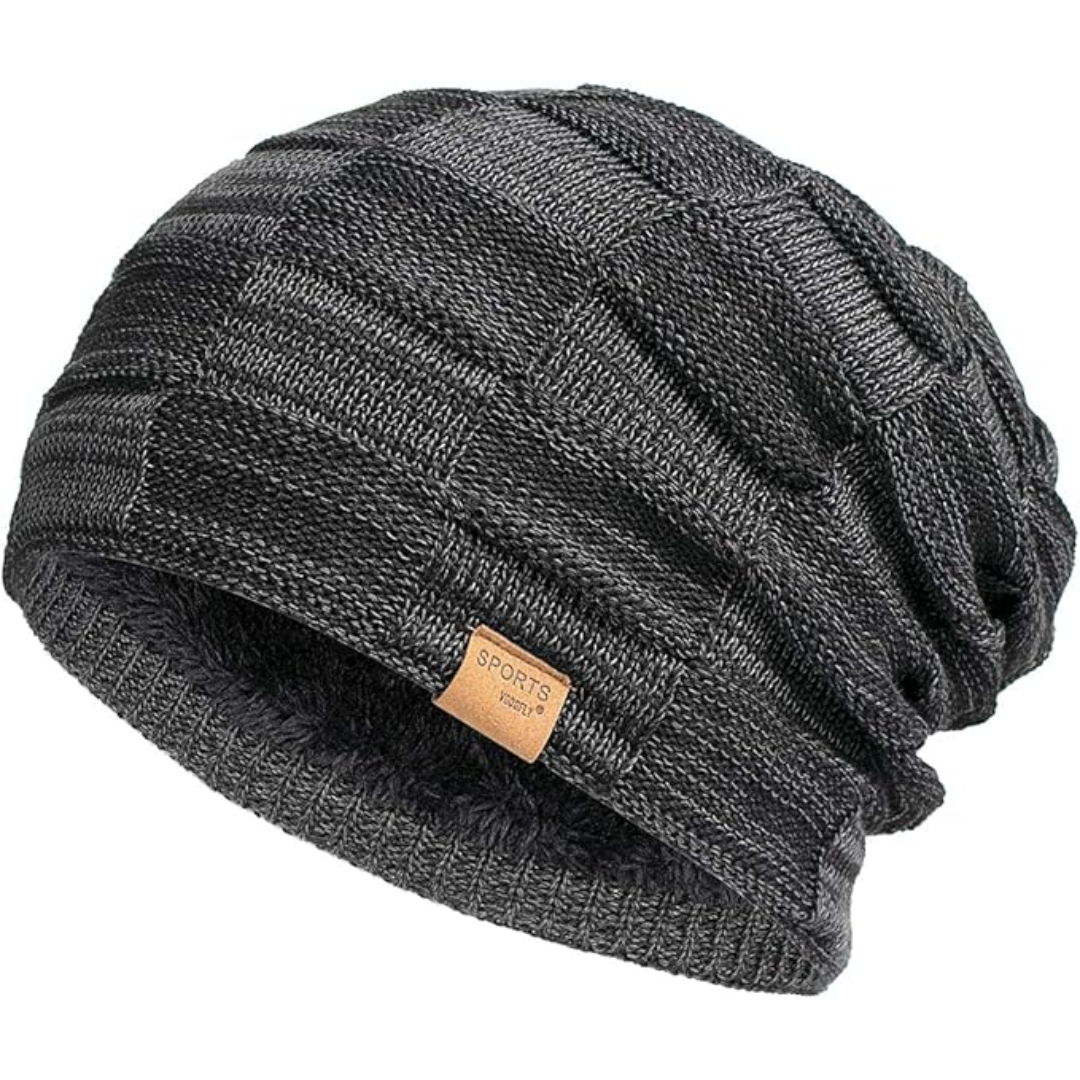 Slouchy gebreide beanie