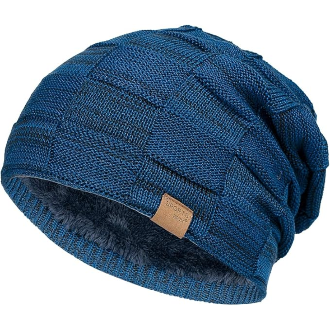 Slouchy gebreide beanie