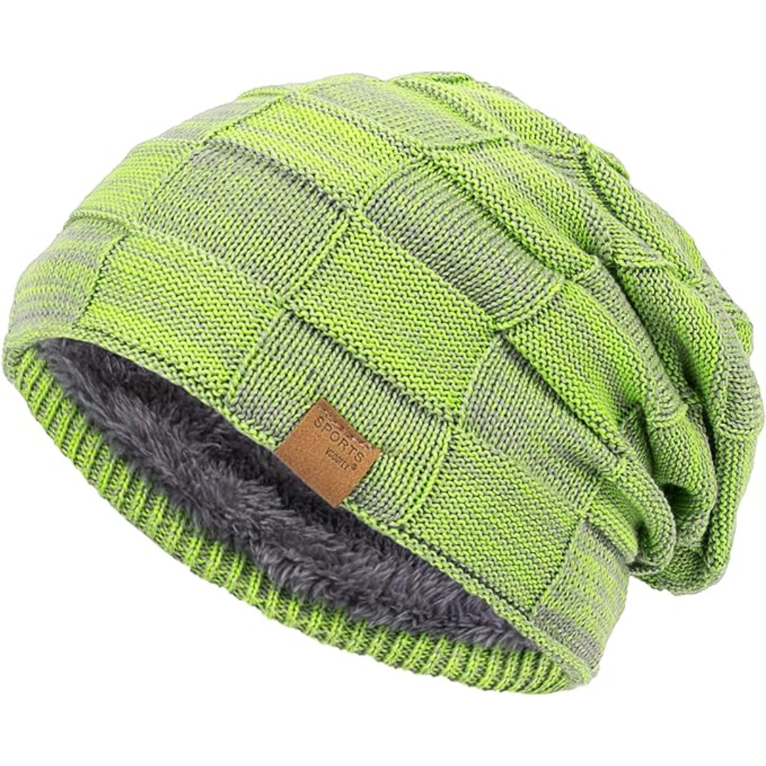 Slouchy gebreide beanie