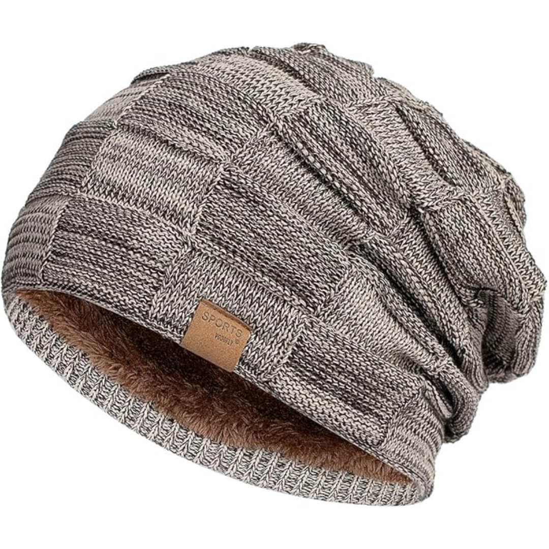 Slouchy gebreide beanie