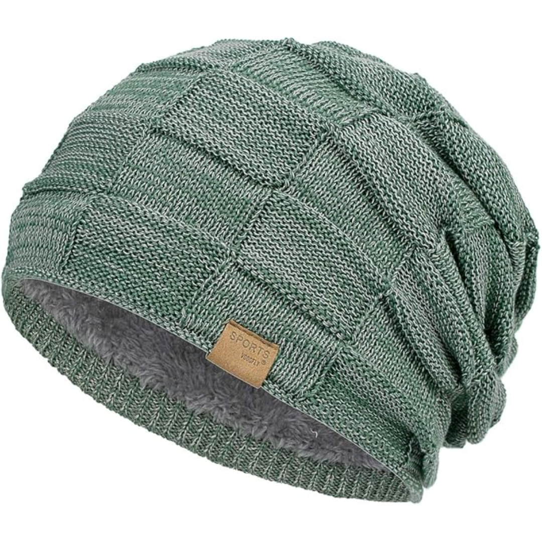 Slouchy gebreide beanie