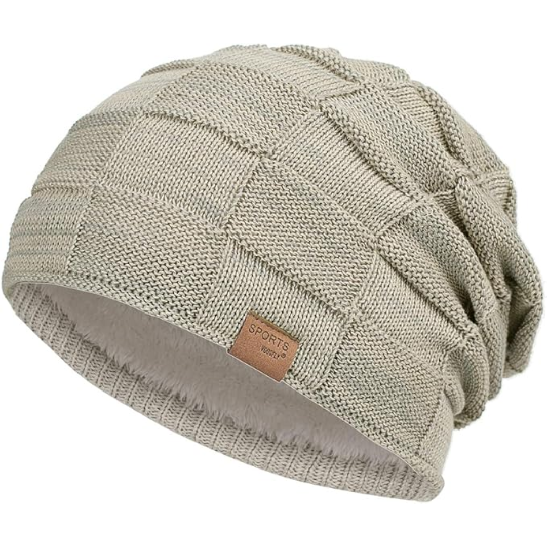 Slouchy gebreide beanie
