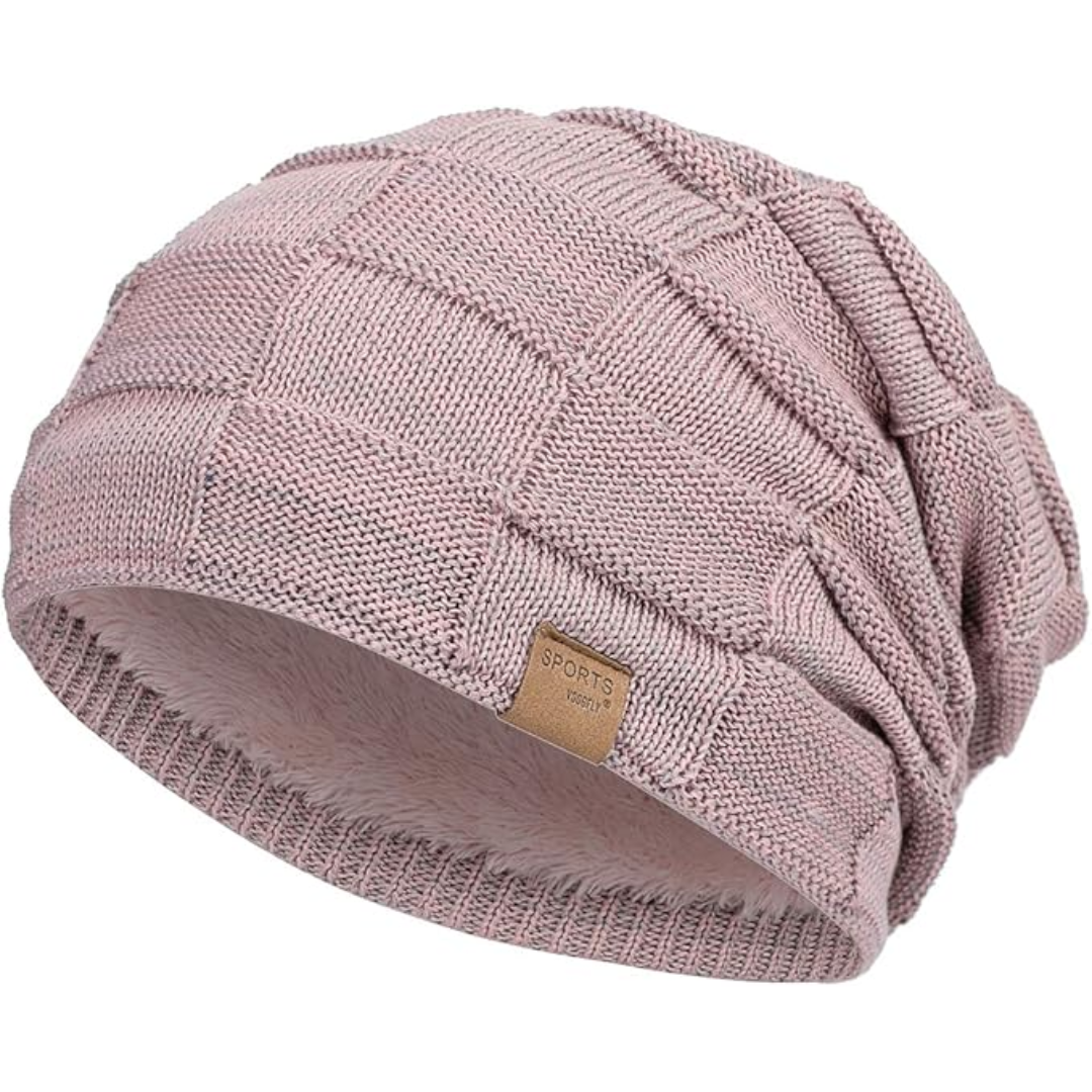 Slouchy gebreide beanie