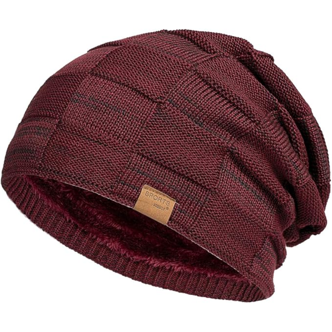 Slouchy gebreide beanie