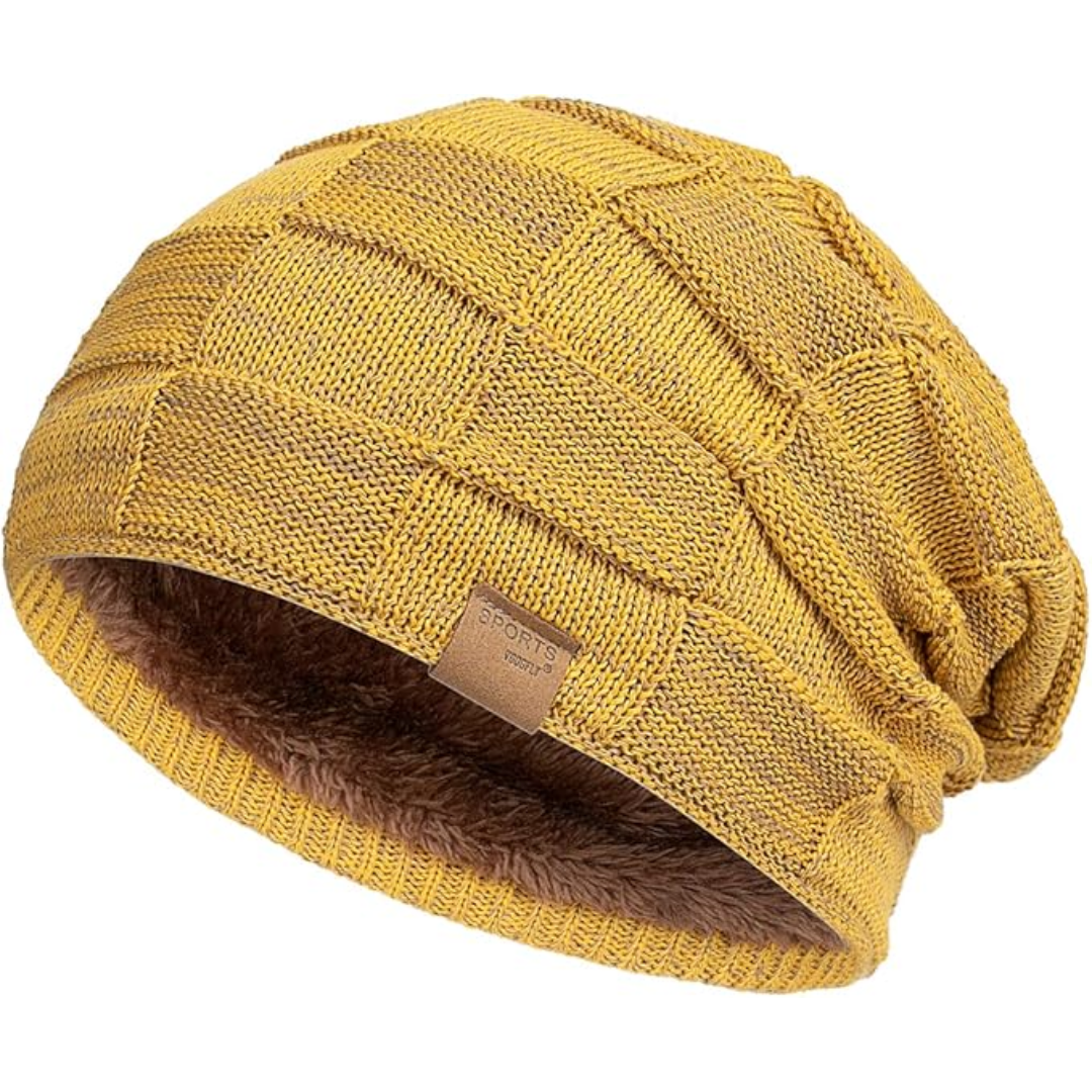 Slouchy gebreide beanie