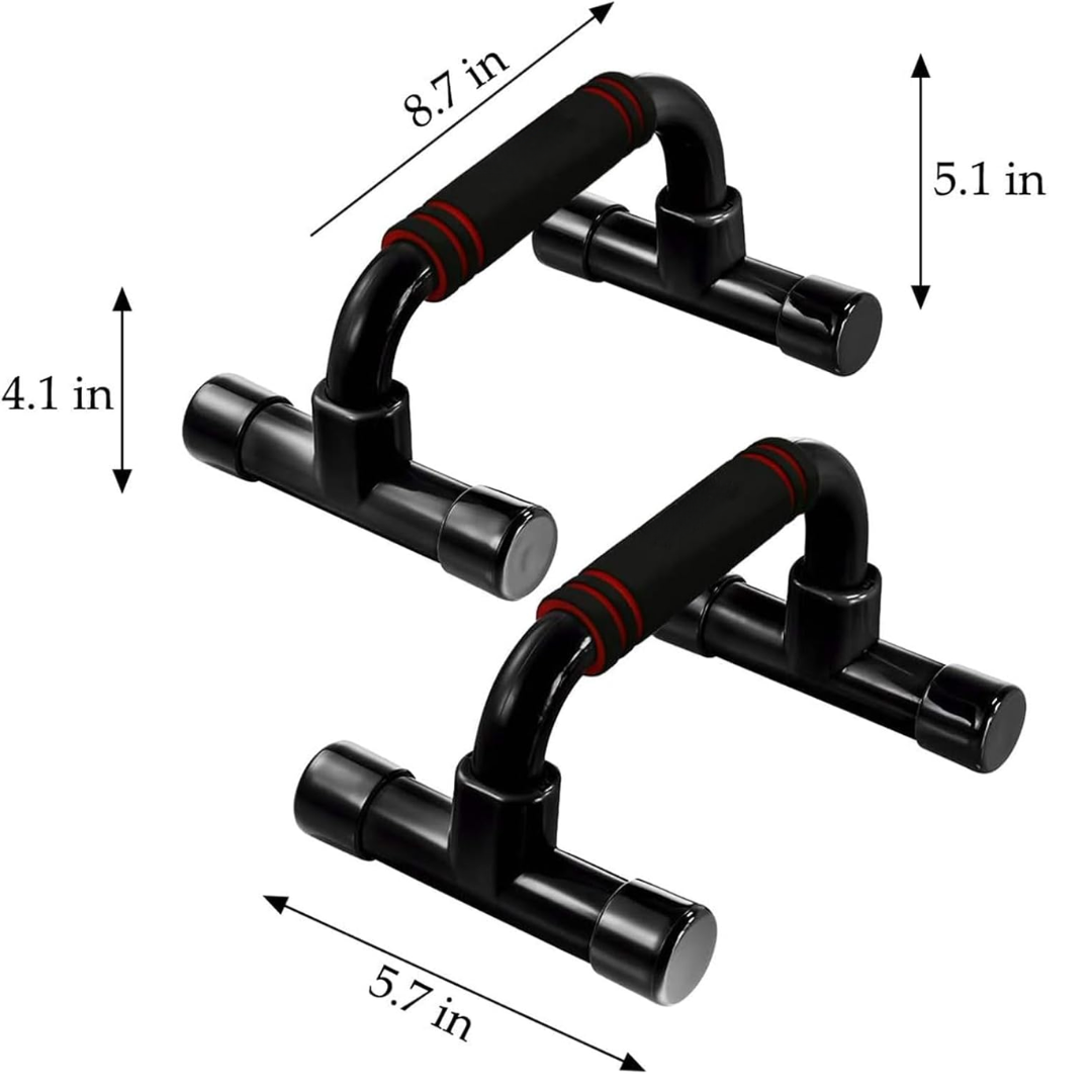 Push-upbars met ergonomische antislipbasis