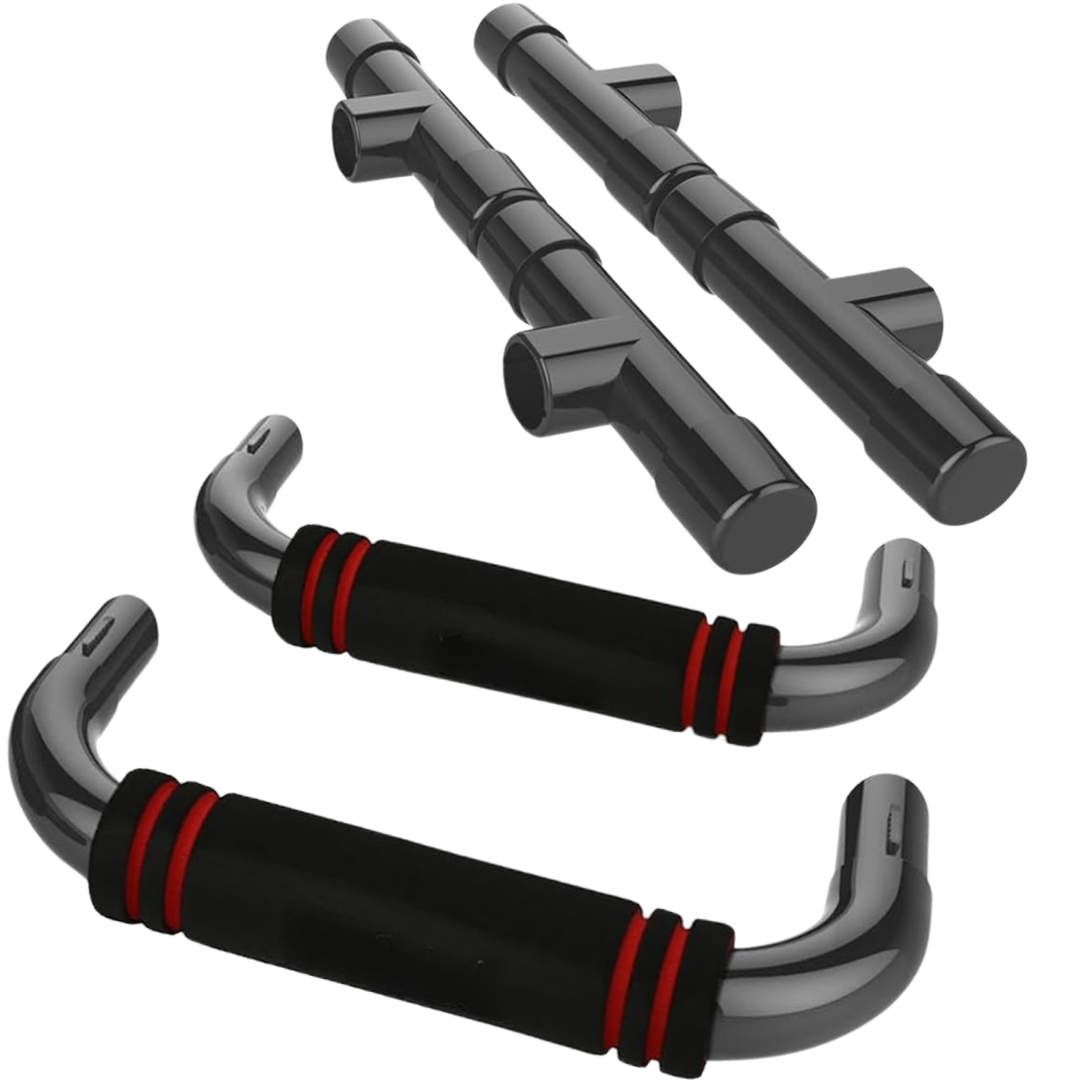 Push-upbars met ergonomische antislipbasis