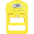 Digitale handdynamometer met een capaciteit van 90 kg