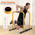 Dipstation en push-upstand voor thuisfitness