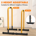 Dipstation en push-upstand voor thuisfitness