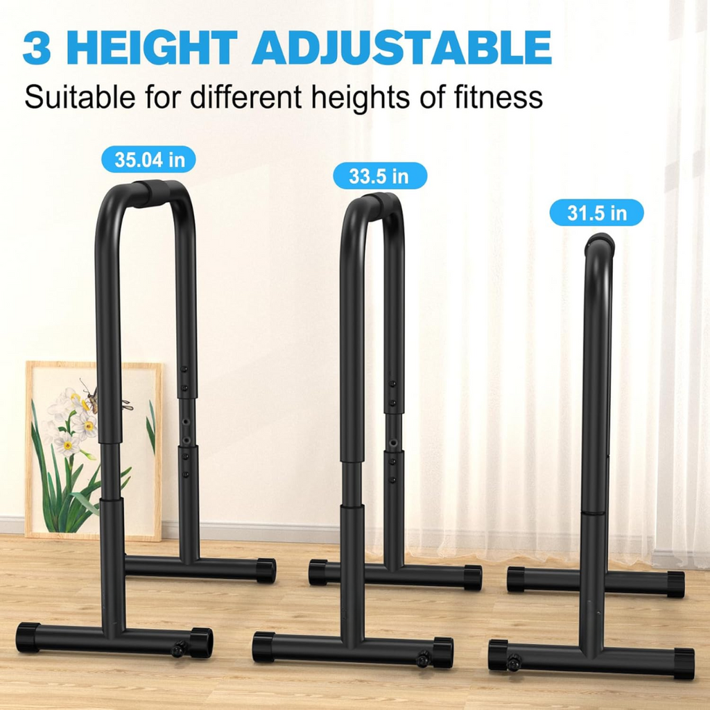 Dipstation en push-upstand voor thuisfitness