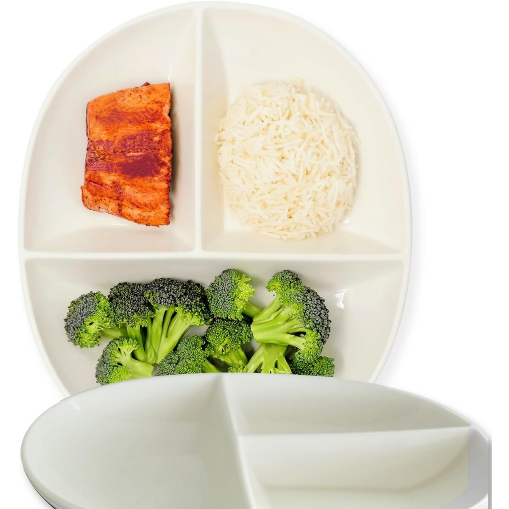 Portion control bord voor diabetische & bariatrische dieet