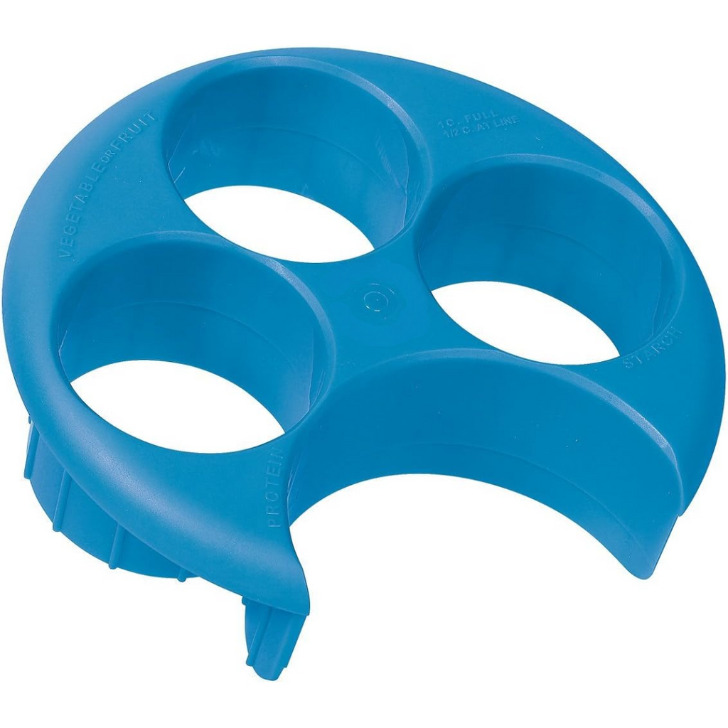 Set portiebord en bewaarbakjes