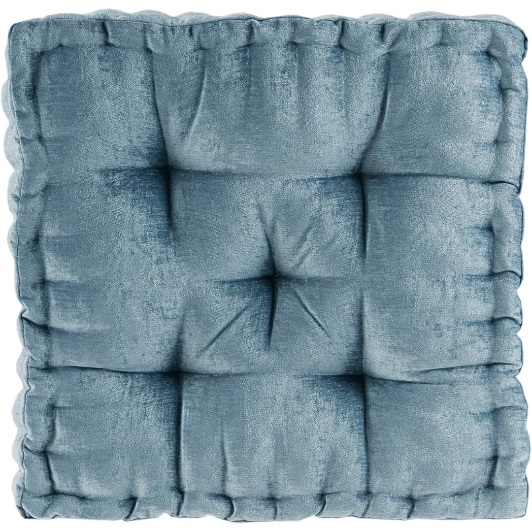 Chenille vloerkussen voor yoga en meditatie
