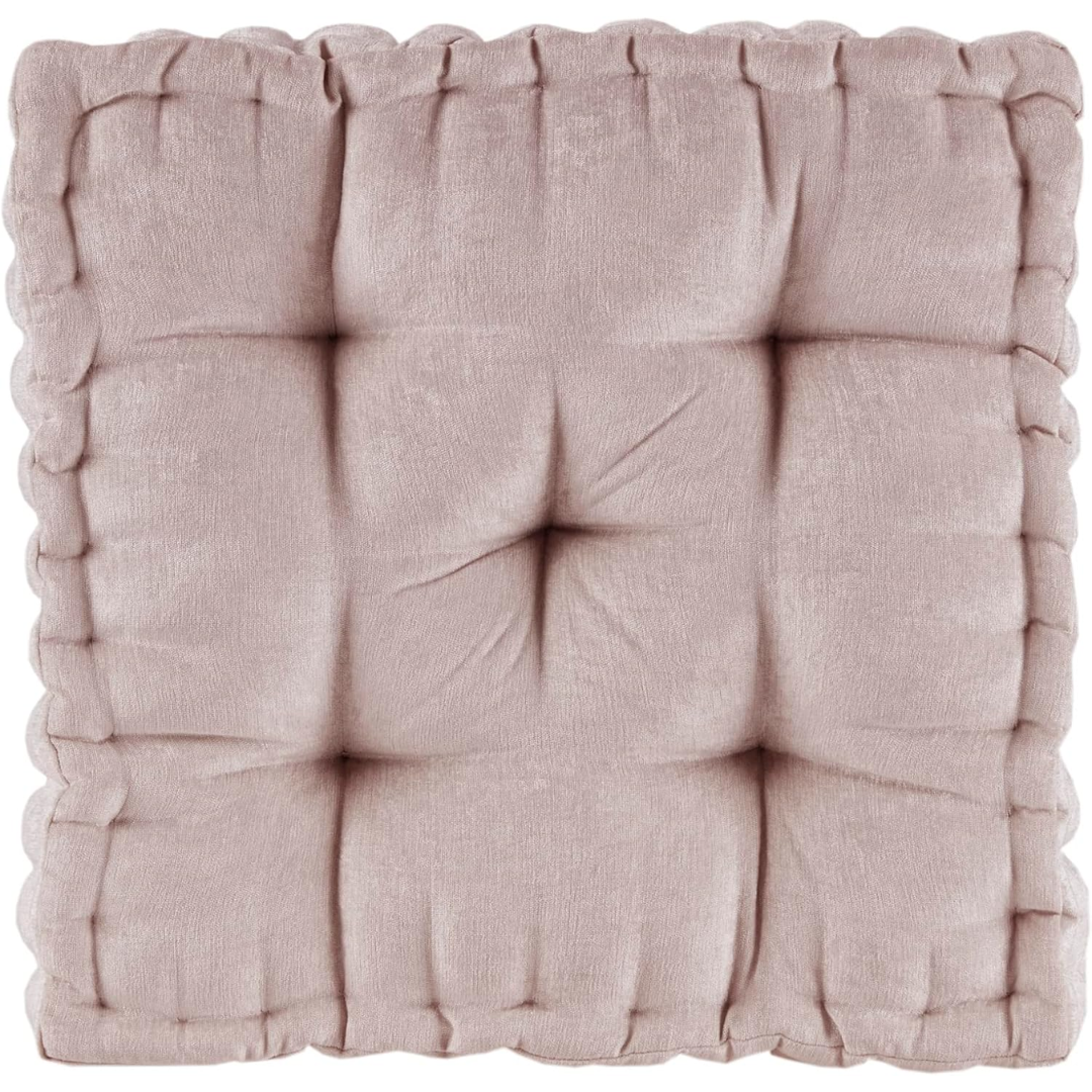 Chenille vloerkussen voor yoga en meditatie