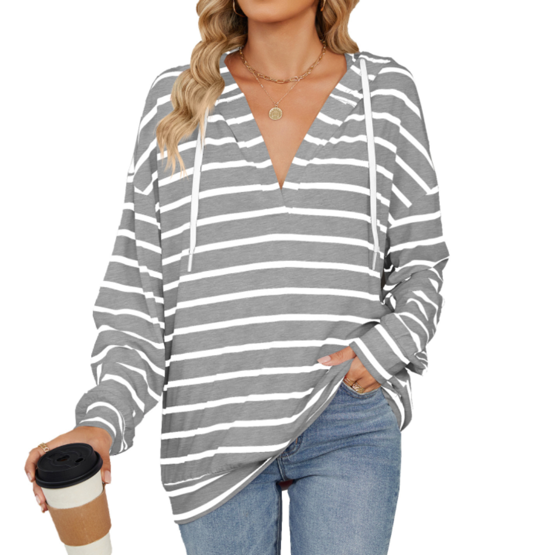 Dames hoodie met flatterende pasvorm