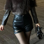 Naomi leren short