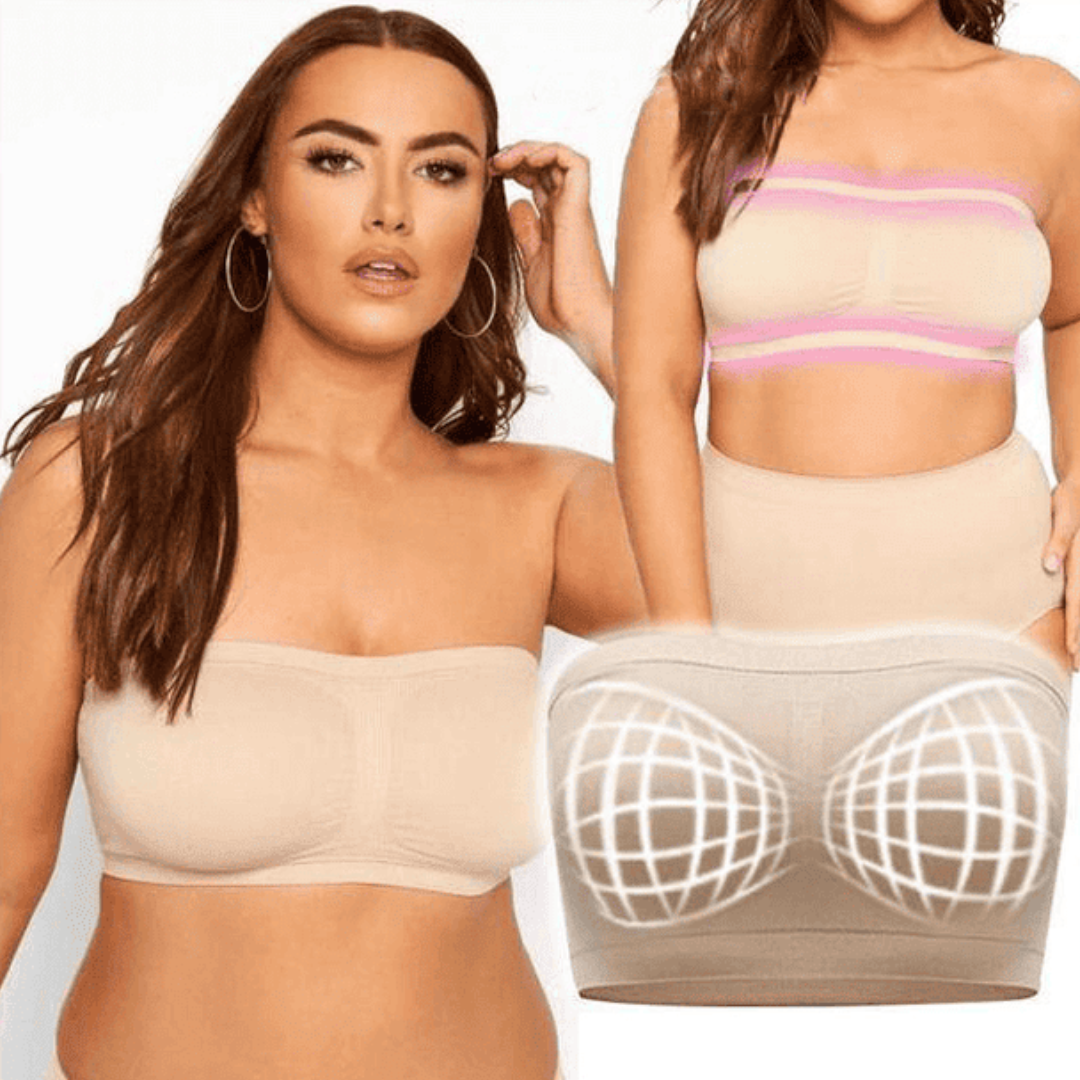 Ondersteunende strapless beha - set van 3