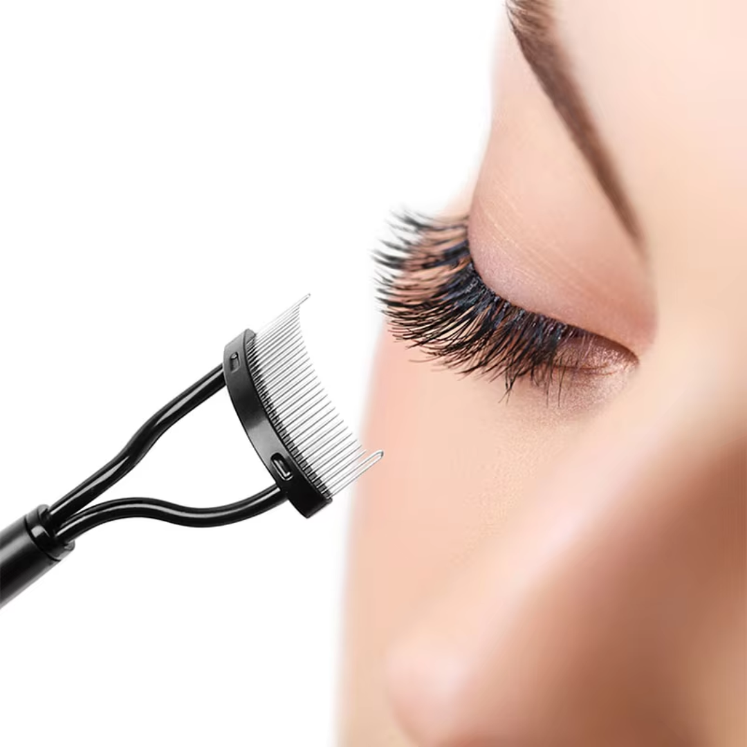 Wimperkam & separator - precisie tool voor wimpers
