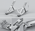 Instelbaar laptop standaard 6-Standen – SCITEC laptop stand