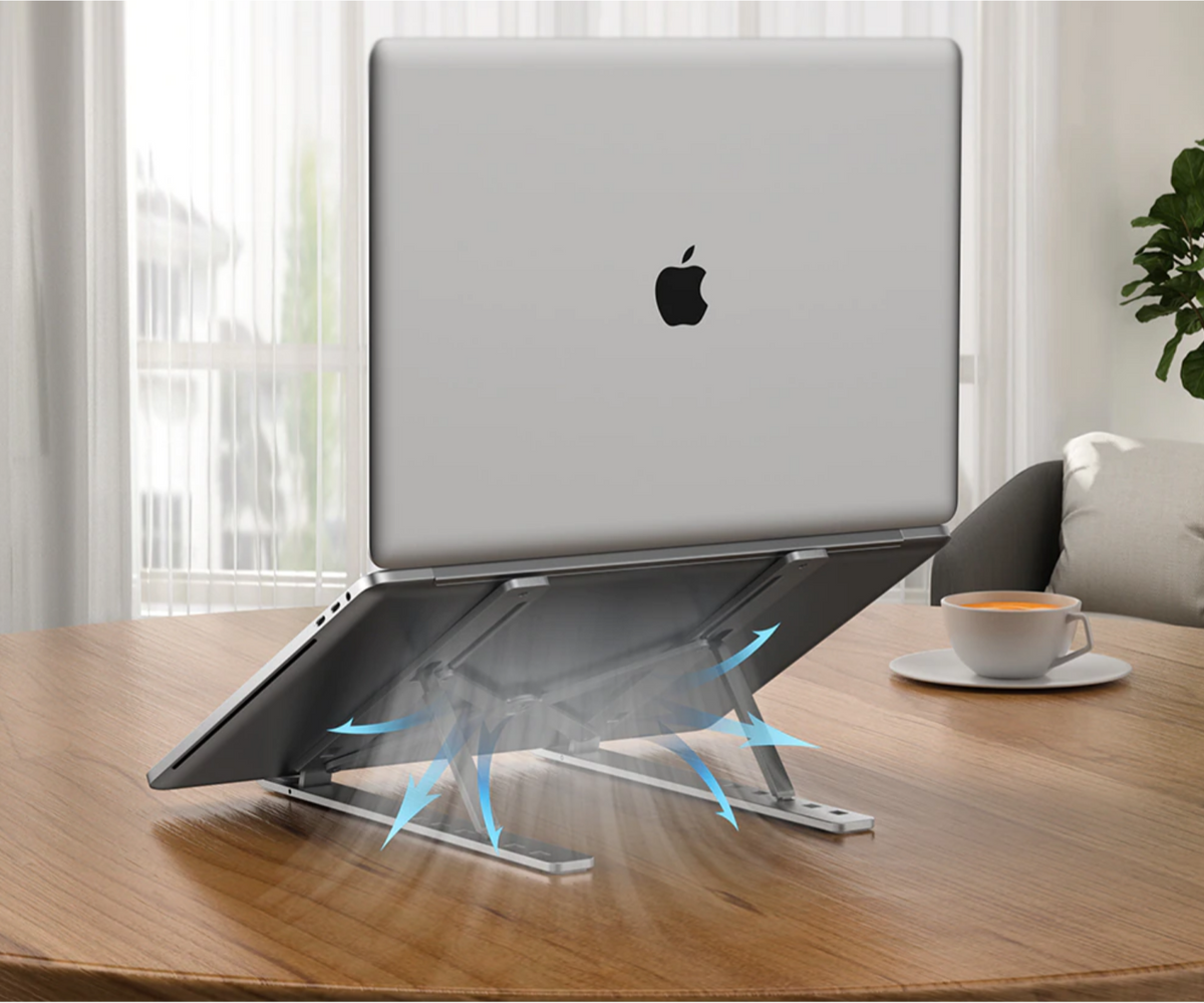 Instelbaar laptop standaard 6-Standen – SCITEC laptop stand
