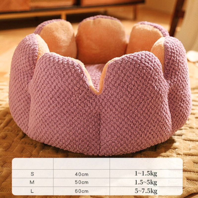 Bloemvormig huisdierbed