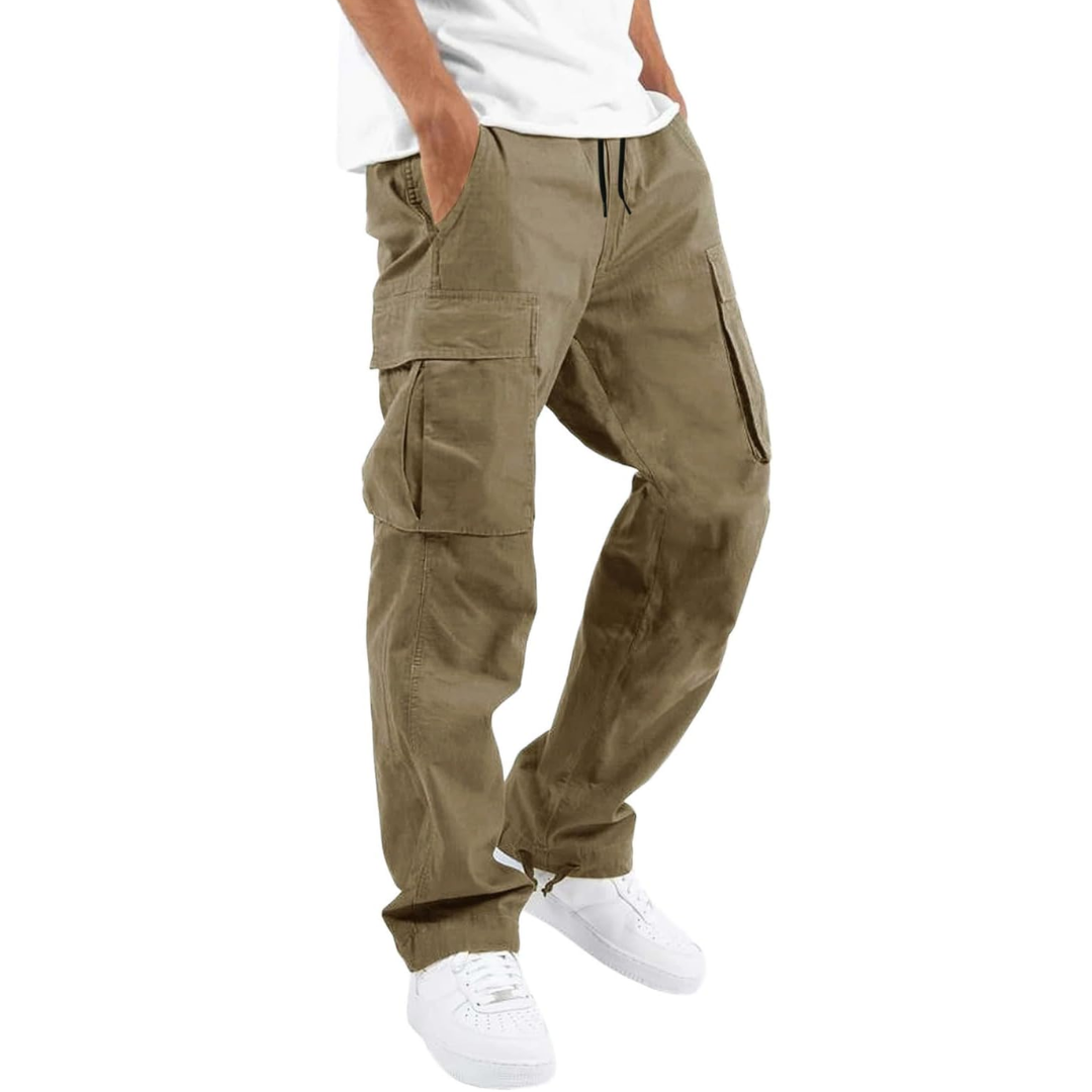 Heren casual cargo joggers