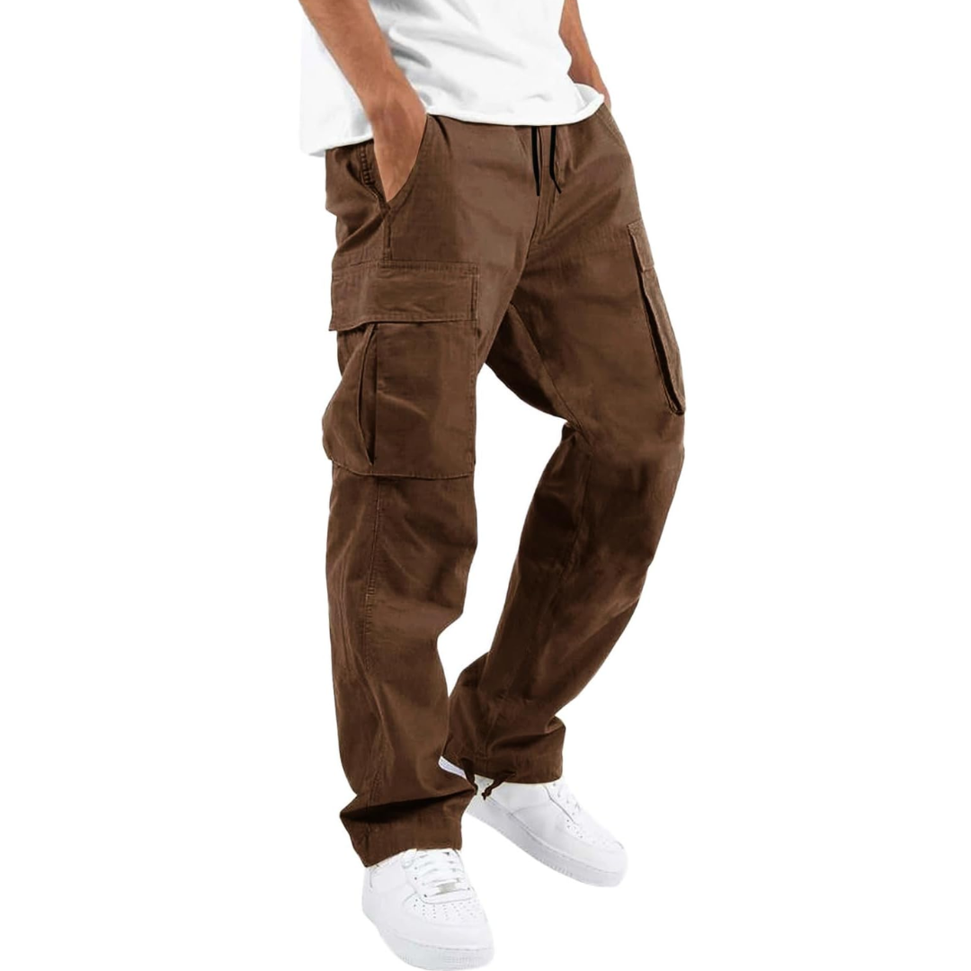 Heren casual cargo joggers