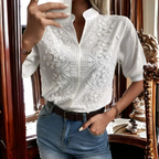 Modernde stijlvolle blouse