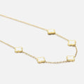 Witte klavertjes ketting