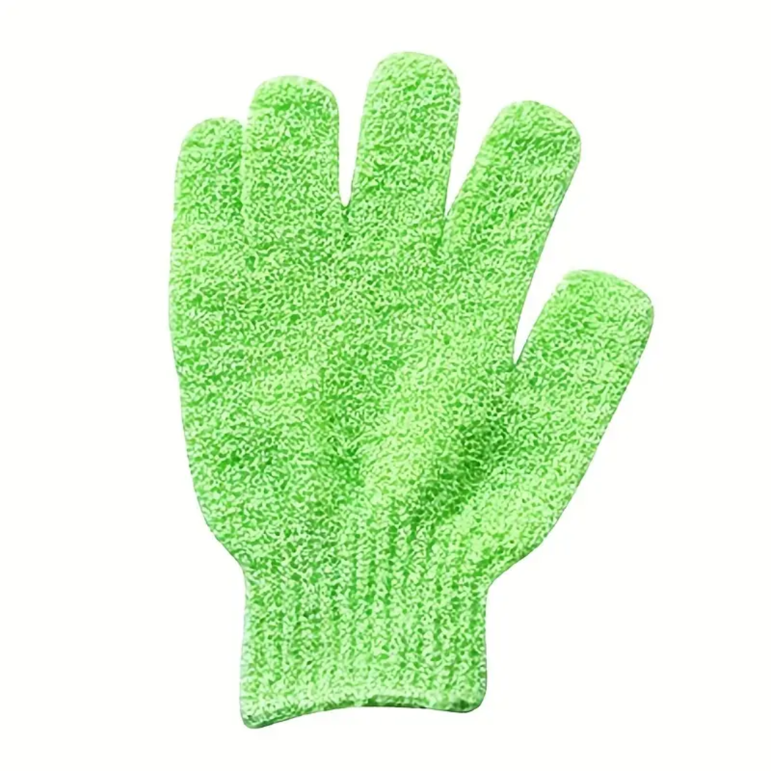 Exfoliërende badhandschoenen, set van 2