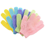 Exfoliërende badhandschoenen, set van 2