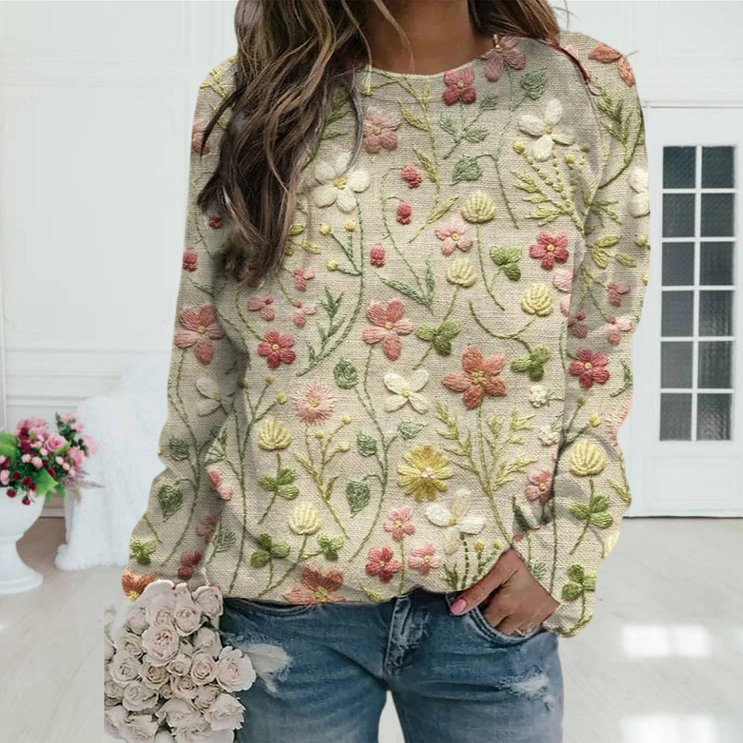 Damestrui met bloemenprint – Liva