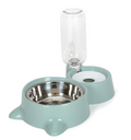 Voerbak voor katten en honden, 2-in-1
