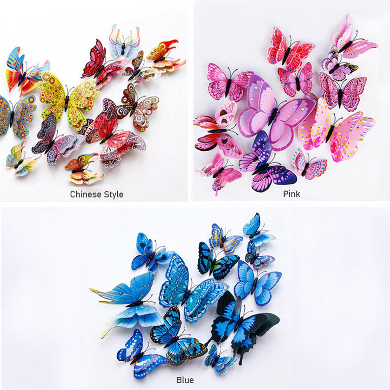 3D-muurstickers met vlinders — afbeelding 19