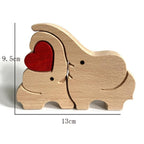 Houten dierenornamenten