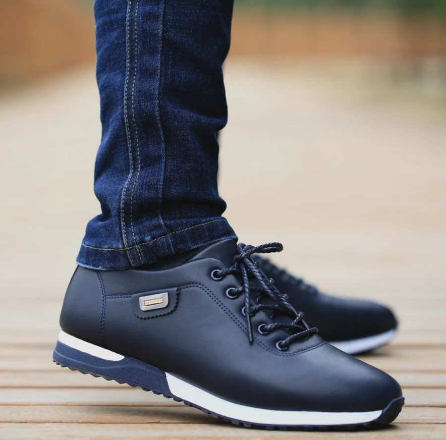 Herensneakers met zachte fluwelen voering