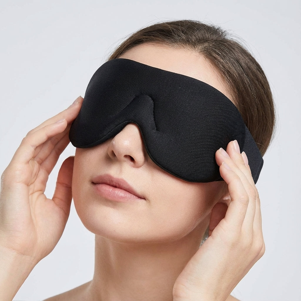 Vijflaags ademend slaapmasker