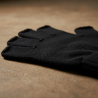 Vingerloze gebreide handschoenen
