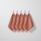 Vintage gestreept handdoeken set — afbeelding 26
