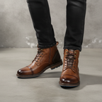 Vintage geïnspireerde stiefelette